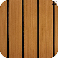 Πατάκι καταστρώματος από αφρό teak EVA - σκούρο καφέ κατάστρωμα για σκάφος/γιοτ - ZU803/4